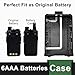 SHIQUN 6AAA BF-F8HP Battery Case Shell Replacement UV-5R Original Battery Two Way Radio Accessories for UV-5RE BF-F8 UV-5RX3
