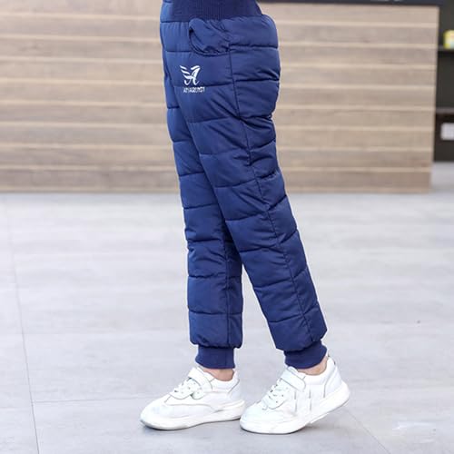 Little Girls Boys Snow Pants Thick Winter Warm Fleece Lined Kids Pants Girl Activewear Clothes Snow 4t Boys4