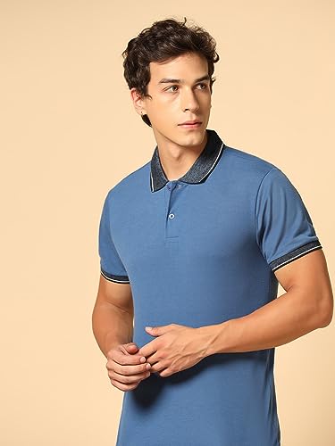 Image of INKKR Men's Solid Regular Fit T-Shirt