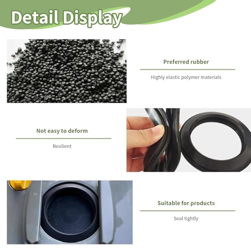 Toilettendichtung Wohnmobil-WC für Thetford, Hochwertige Silikon-Dichtung für C200/C250/C260/C400, Perfekter Ersatz für Undichte Lippendichtungen, Wohnmobil WC Dichtung