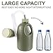 Urine Bottle 1700ml Urinal Bottles for Men and Women Pee Container Spill Proof Portable Mobile Toilet for Camping Car Travel Traffic Jam Queuing