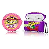 2Pack Taki+Bubba Candy Cover for AirPods Pro Case, Cute 3D Cartoon Fashion Kawaii Fun Food Design...