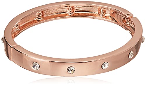 Guess Narrow Hinge with Crystal Bangle Bracelet