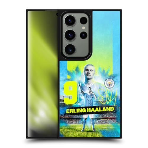 Coque Manchester City Haaland Samsung S24 Ultra au stade et au bureau