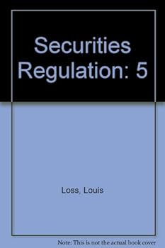Hardcover Securities Regulation Book