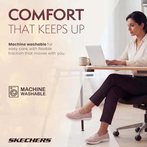 Image of Skechers Women's Hands Free Slip-ins: On-the-go Flex Radiant - Dreaming | Casual, Slip-ins, Air-Cooled Goga Mat, Ultra Go, Machine Washable