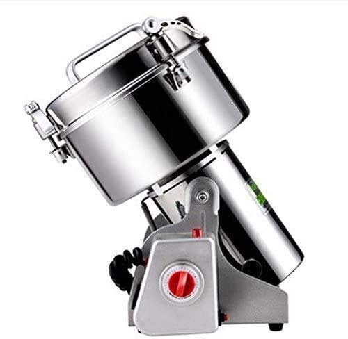 Molinillo de granos 1500G Molinillo eléctrico Molinillo de granos de acero inoxidable Pulverizador Máquina de polvo Molino Tipo oscilante Cereales Molino de granos Molinillo de hierbas Pulverizador Su