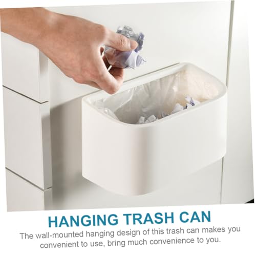 Caneca de basura rectangular para colgar en puerta miniatura 6