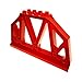 Produktbild Bausteine gebraucht 1 x Lego Duplo Stütze rot Gitter Träger Säule Ständer Brücken Pfeiler Geländer Eisenbahn Train Set 3774 9212 51559