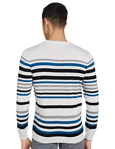 Image of Red Tape Men's Blend,Cotton Acrylic Casual Round Neck Sweater