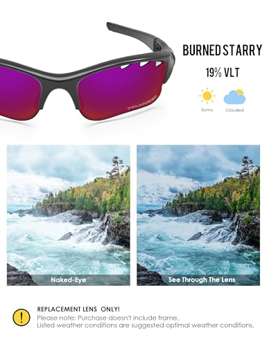 Image of BLAZERBUCK Replacement Lenses & Sock Kit for Oakley Flak Jacket XLJ Vented Sunglass