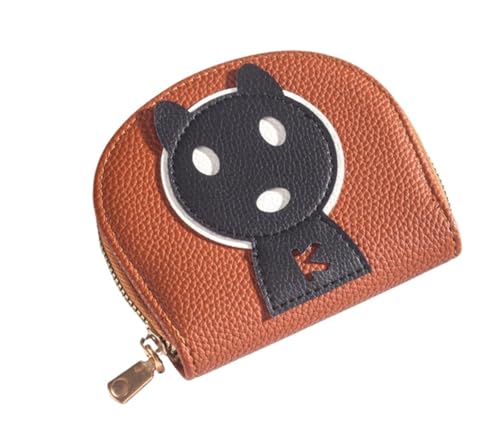 Fashionable, Simple And Cute Hand-held Coin Purse With Multiple Card Slots(Lightbrown)