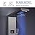 MENATT LED Shower Panel, 5-in-1 Shower Tower System, Rainfall & Waterfall Shower Head, Massage Jets, Tub Spout, Handheld Shower (Brushed)