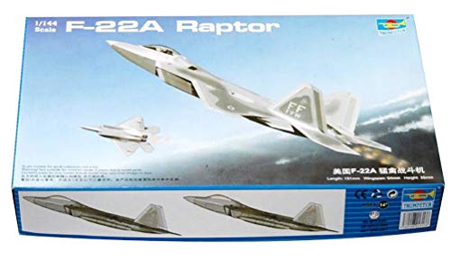 F-22A Raptor Fighter 1/144 avion chasse furtif miniature américain