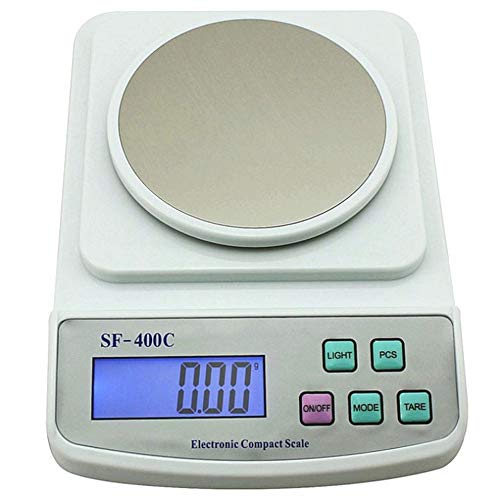 Disenkelubo Kitchen Scales Jewelry Electronic Balance Mini Balance Stainless Steel High Precision Weight Gold Grams 500G /0.01G