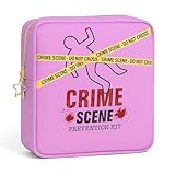 Primo Lines Period Pouch – Compact, Stylish, Discreet Period Bag For School with Waterproof Lining Fits Pads...