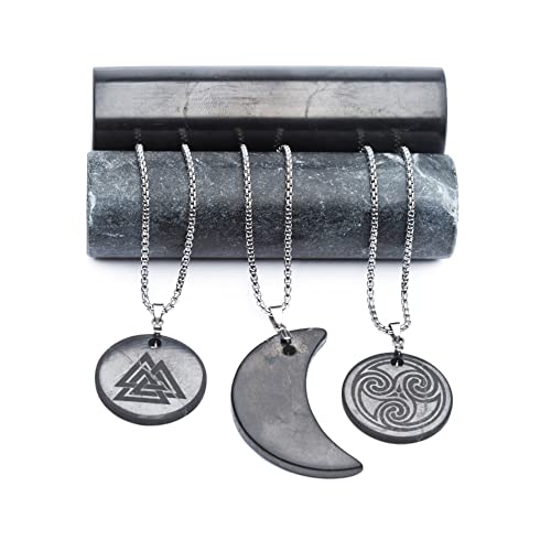 Vehadi Wellness Coffret Cadeau Shungite Méditation, l'Equilibre et la Méditation, Coffret Cadeau Authentique de Shungite Carélienne Cover