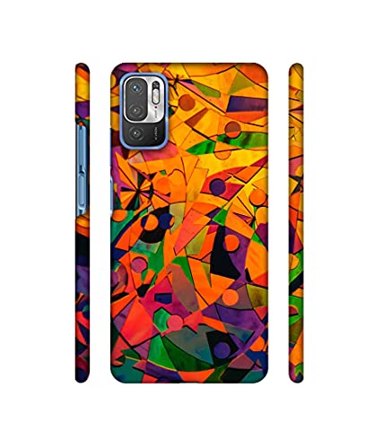 Image of Amazon Brand - Solimo Basic Case for Mi Redmi Note 10 5G (Plastic Multicolor)