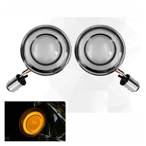 Signal moto LED indicateur direction feu circulation rouge Touring - 2