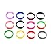 CENGLORY 50 PCS Silicone Anti Slip Rubber Rings SIlicone Bands - Diameter 22mm