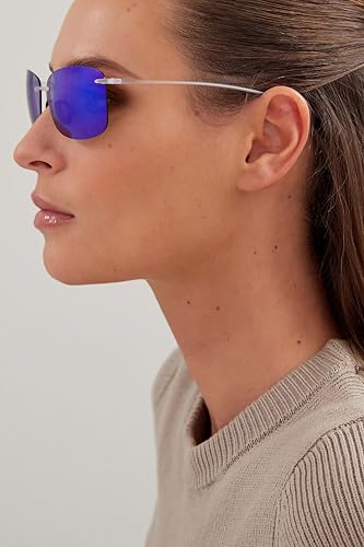 Maui Jim Men's and Women's 'Akau Polarized Rimless Sunglasses3