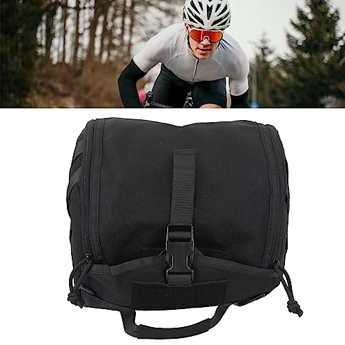 Housse de protection pour casque en toile durable et résistante noire