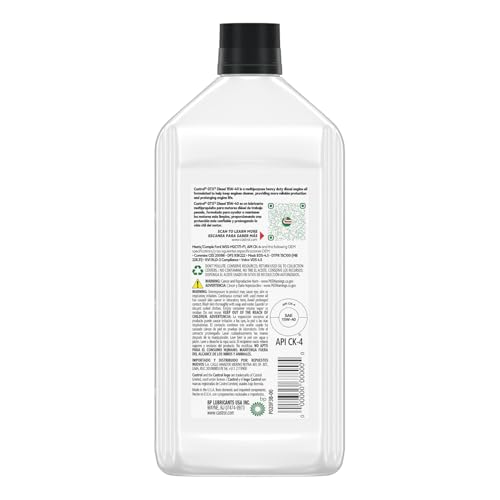 Aceite Castrol GTX Diesel 15W-40 CK-4 1 Quart Pack 6 miniatura 4
