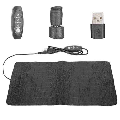 Alfombrilla térmica USB para reptiles con ajuste de temperatura miniatura 4