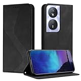 Fatcatparadise Étui en Cuir Antichoc Honor Play 50 Plus, Portefeuille Magnétique en PU de Type Livre à Rabat (Noir) Fatcatparadise Étui en Cuir Antichoc Honor Play 50 Plus, Portefeuille Magnétique en PU de Type Livre à Rabat (Noir)