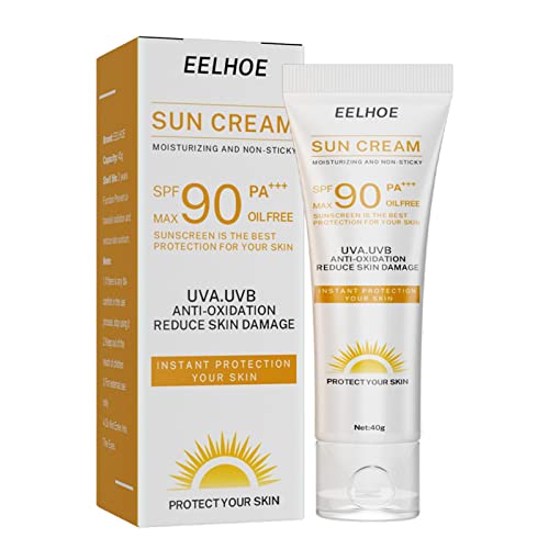 adawd Sonnenschutzcreme für das Gesicht - Feuchtigkeitsspendende Sonnenschutzcreme für das Gesicht - Sonnencreme Sunblocker Hautschutzcreme - Ölfrei, leichte Reisegröße Cover