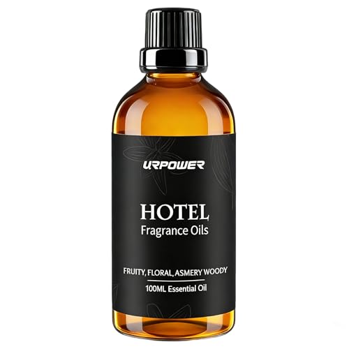 URPOWER 100ml Hotel Collection Diffuser Oil Inspired by The Ritz-Carlton Hotel Scent – Fruity Floral Amber Fragrance Oil, Diffuser Essential Oil for Ultrasonic and Waterless Diffusers