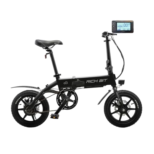 RICHBIT CITY ASSIST �d���A�V�X�g���]�� �f�B�X�v���C�J�o�[�t �܂肽���� �^���F�� �ő�80km���s�\ 14�C���` �������s�\ �y�� �Ƌ��s�v ������� �ʋ� �X���(�u���b�N)