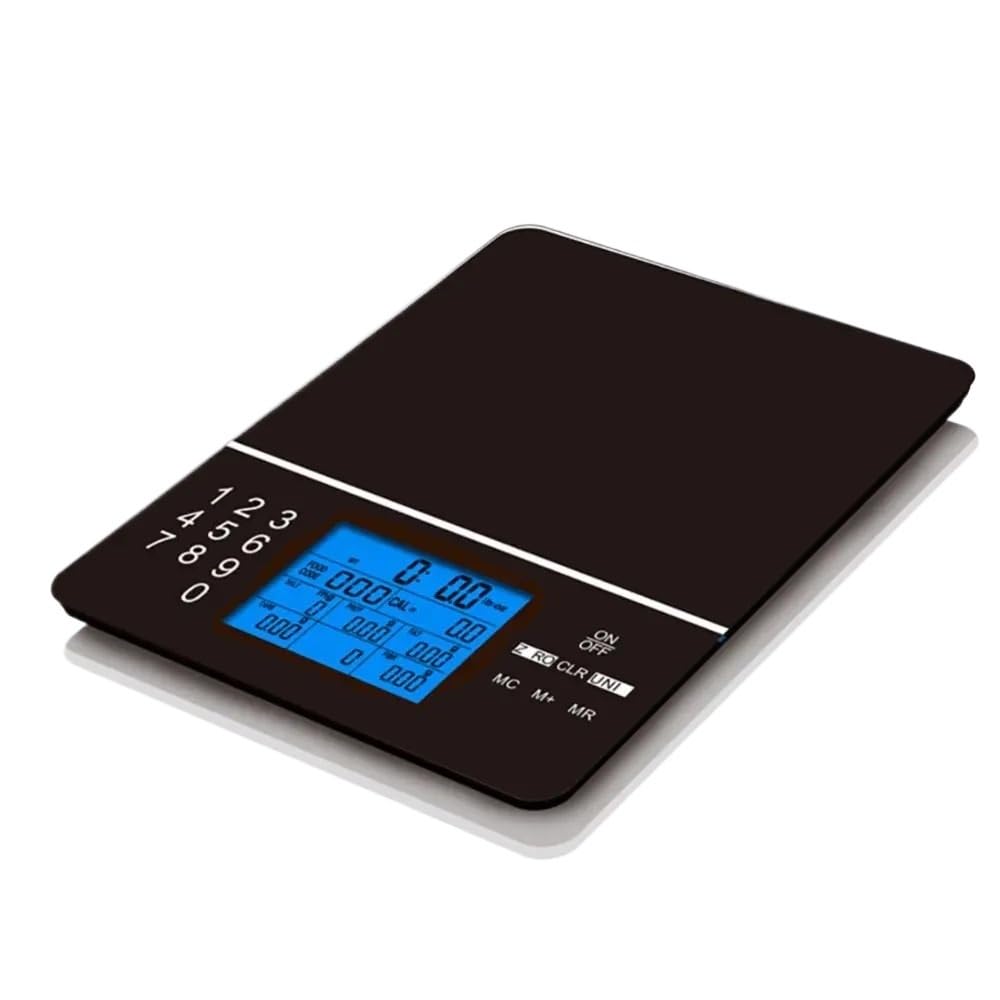 Báscula de cocina digital de alta precisión, báscula for cocinar, báscula de alimentos multifunción for hornear, cocinar y hacer dieta
