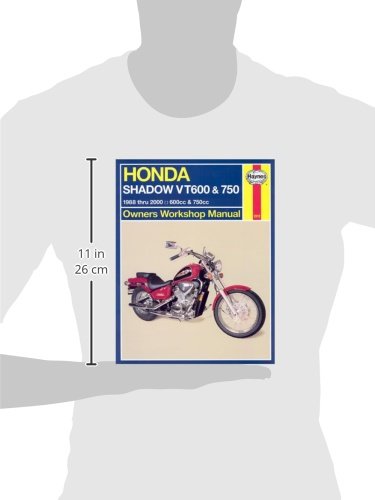Amazon.com: Honda Shadow VT600 and VT750, 600cc and 750cc from