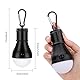 Campinglampe，LED Camping Laterne，5 Stücke Zeltlampe mit Karabiner Kinder Glühbirne Set, Tragbare Wasserdicht Camping lampe für Garten, Stromausfall, Festival, Garage, Geschenke (5；Bunt)