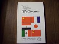 National Negotiating Styles B000H6DLKI Book Cover