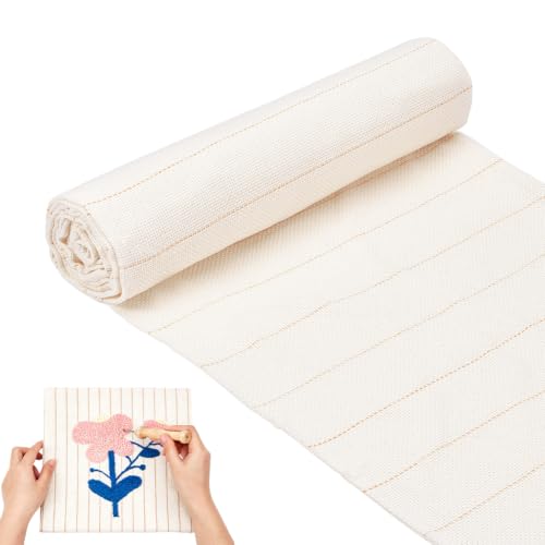 Toile de tufting primaire avec lignes tissu de marquage robuste pour cadre