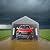 F Fellie Cover 12x20 ft Heavy Duty CarPort Canopy with Sidewalls, Portable Garage Ventilated Canopy Carports, Outdoor Storage Parking Shed for for Backyard, Patio, Garden, Camping, Grey