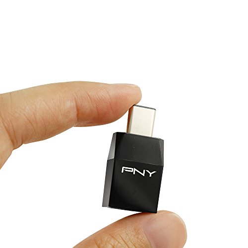 PNY Type-C 3.1 to Type-A Adapter, Black - Image 4