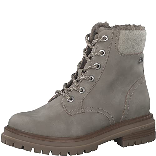 s.Oliver Damen Winterstiefel, Taupe, 39 EU