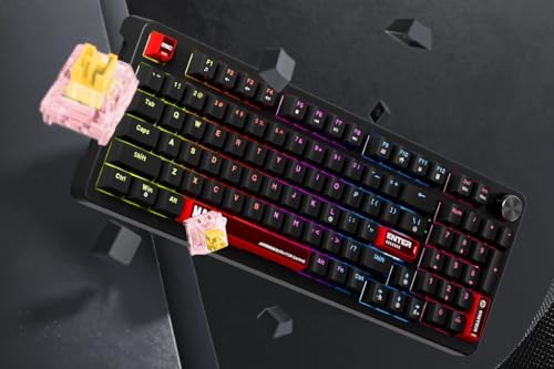 Clavier mécanique Marvo KG937 rétroéclairé à touches interchangeables - 5