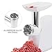Garneck Electric Meat Grinder Attachment Parts Aluminum Alloy Grinder Barrel Replacement Meat Mincer Head Assembly for Home Use and Sausage Mixer Machine Accessories