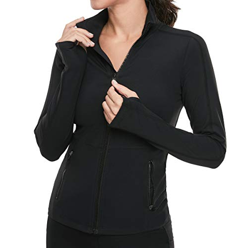 Image of VUTRU Women's Workout Yoga Jacket Full Zip Running Track Jacket