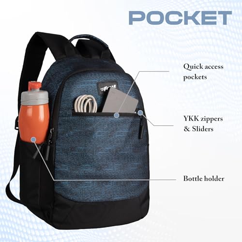 Image of F Gear Noxe 10L Daypack | Compact, Durable & Lightweight Small Backpack | 1 Compartment /1 Pocket | Water Resistant Bag | Stylish & Comfortable | Ideal for College, School, Travel & Daily Use