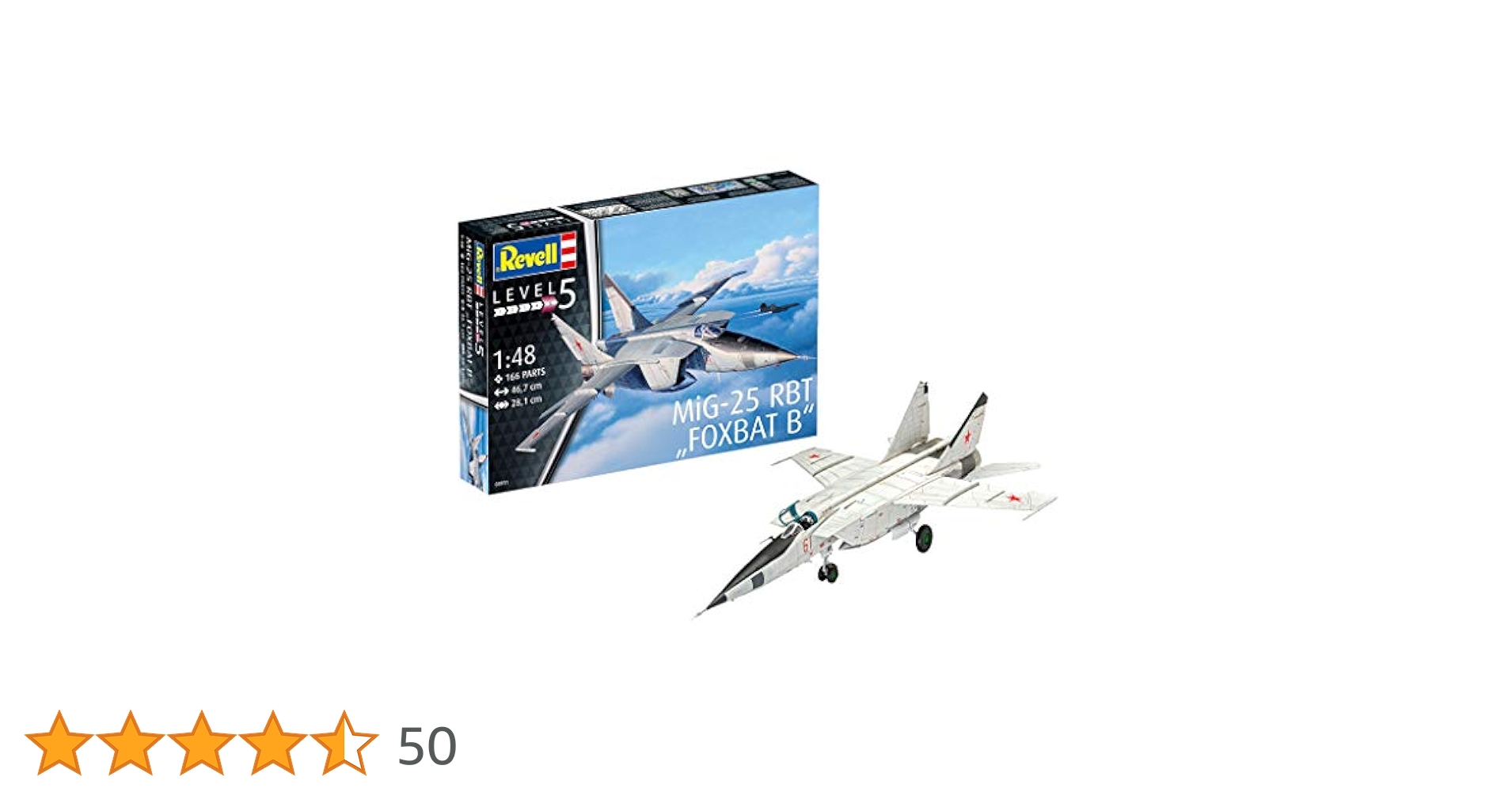 ドイツレベル 1/48 ソビエト空軍 ミグ MiG-25 RBT プラモデル 03931 dwos6rj 41K6NPNJURL.jpg_BO30,255,255,