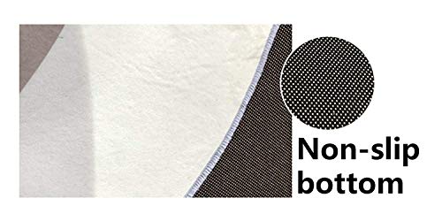 Tapis géométrique et graphique de salon rectangulaire et rond moderne - 5