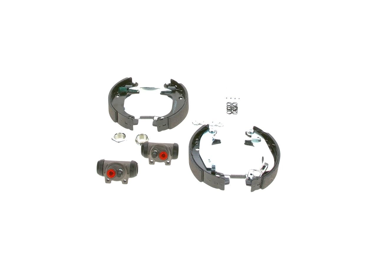 Bosch KS063 Kit Super Pro Kit de freno trasero de tambor 1 juego completo premontado