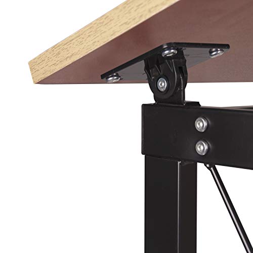 H&A 47"x 24" Tiltable Drawing Desk Drafting Table Wood Surface Craft Station Versatile for Painting Writing Studying and Reading (Maple)