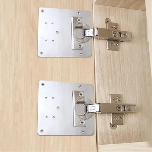 Plaque de réparation pour charnières en acier inoxydable durable - 7