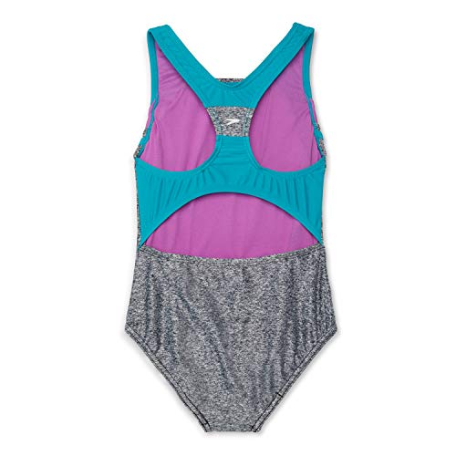 Image of Speedo Girl's Swimsuit One Piece Infinity Splice Thick Strap